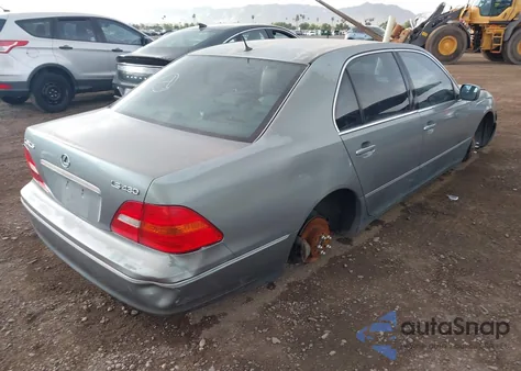 2003 Lexus Ls 430 from USA, damaged, VIN JTHBN30F530094976